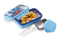 Rishab MUNCH MAGIC ROYAL Steel Insulated Tiffin Box / Lunch Box, Boys Collection - Blue