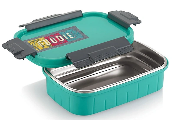 Rishab SPENCER Steel Insulated Tiffin Box / Lunch Box - Turquoise