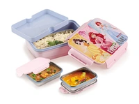 Rishab MILANO Steel Insulated Tiffin Box / Lunch Box - Big, Orange