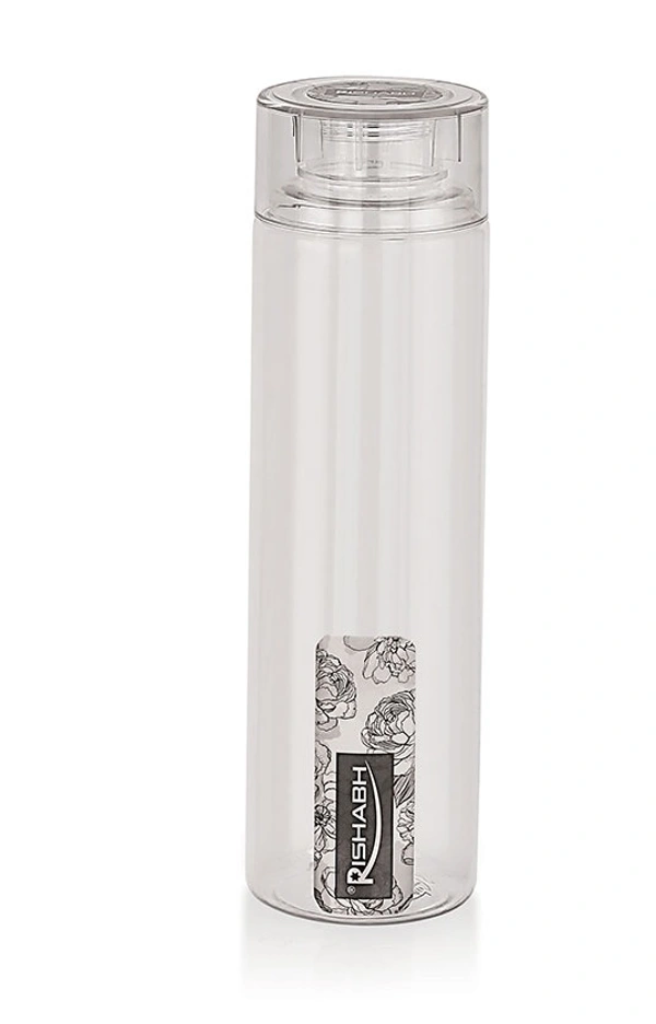 Rishab CARTER BASIC Water Bottle - 1 Lit., Transparent