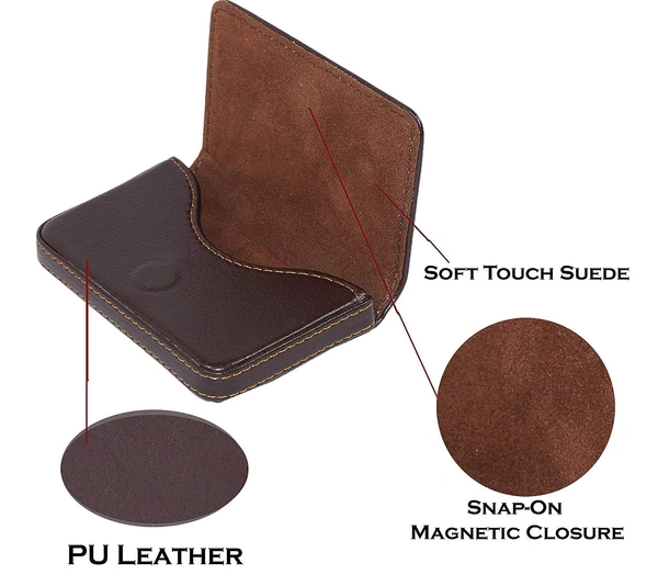 Credit Debit Business Card Holder Case Wallet for Men & Women