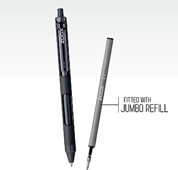Flair Zoox Roller Gel Pen - Black, Black