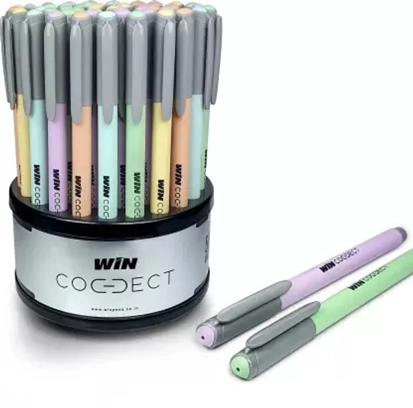 WIN CONNECT BALL POINT PEN - Pack of 50, Assorted