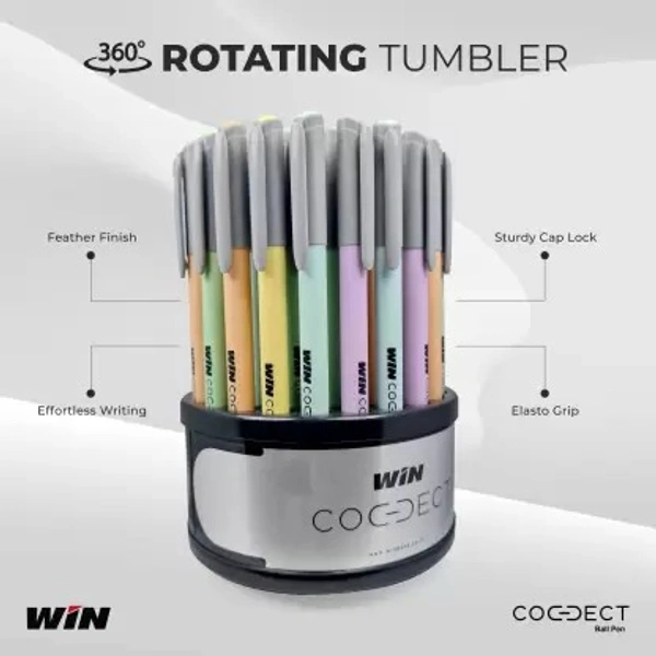 WIN CONNECT BALL POINT PEN - Pack of 50, Assorted