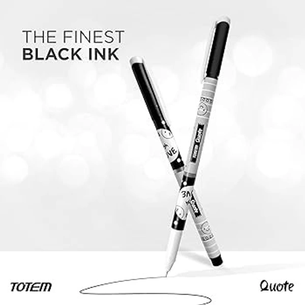 Totem Quote (Scented Ink) Ballpen - Pack of 5., Black