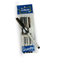 Totem Quote (Scented Ink) Ballpen - Pack of 5., Black
