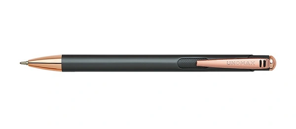 UNOMAX LUMINA Metal Ball Point Pens 0.7 mm - Steel Gray, Blue