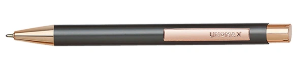 UNOMAX RICHMOND Metal Ball Point Pens 0.7 mm - Steel Gray, Blue