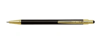 UNOMAX STYLUS Gold Metal Ball Point Pen - Onyx Black, Blue