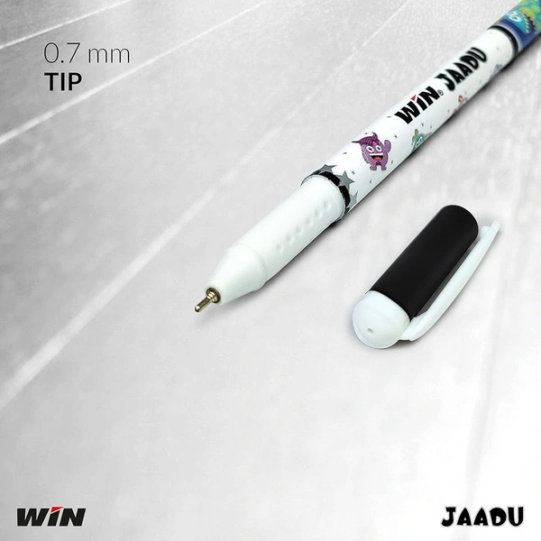 WIN Jaadu scented ink ballpen - Assorted, Pack of 5, Blue