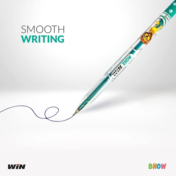 Win Bhow Ballpen - Pack of 5, Blue