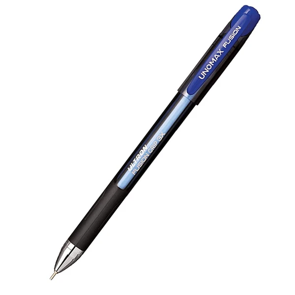 UNOMAX ULTRON FUSION GRIP 3X Liquid Ball Point Pens - Blue