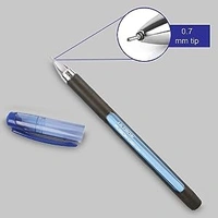 UNOMAX ULTRON FUSION GRIP 3X Liquid Ball Point Pens - Blue
