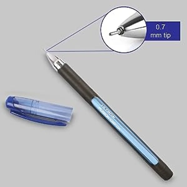 UNOMAX ULTRON FUSION GRIP 3X Liquid Ball Point Pens - Blue