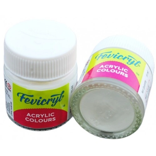 Pidilite Fevicryl Acrylic Colour 15Ml - White