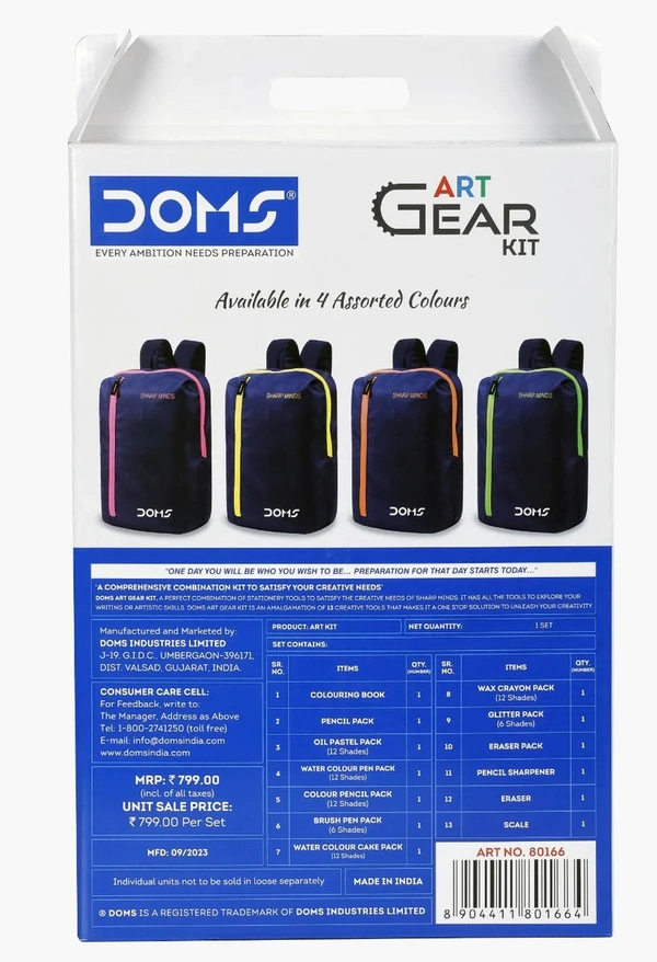 DOMS Art gear kit - Art set - 1 Set
