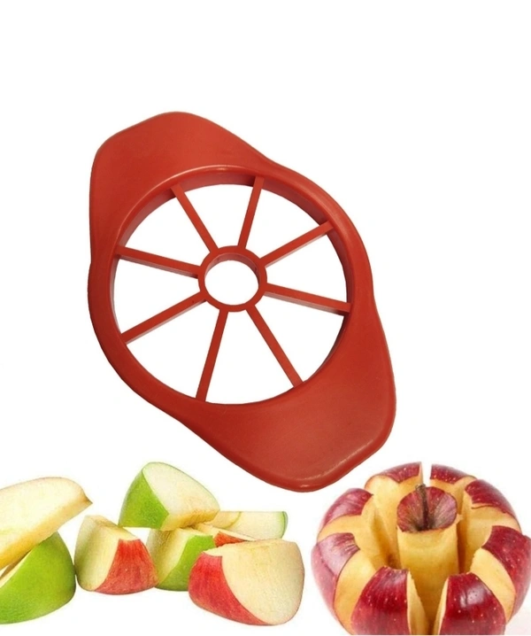 Apple Cutter / Slicer With Plastic 8 Blades Heavy Plastic Apple Cutter