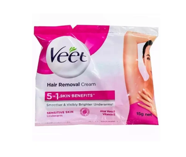 Veet Sensitive Skin Aloe Vera & Vitamin E Hair Removal Cream 15 g