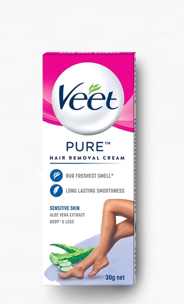 Veet Hair Removal Cream 30g, (Pack of 1)