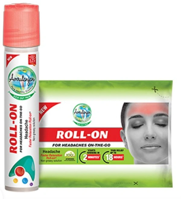 Amrutanjan Headache Faster Relaxation Roll on 10ml