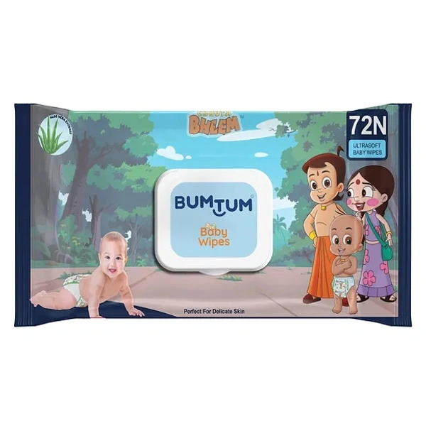 Bumtum Wipes -72N