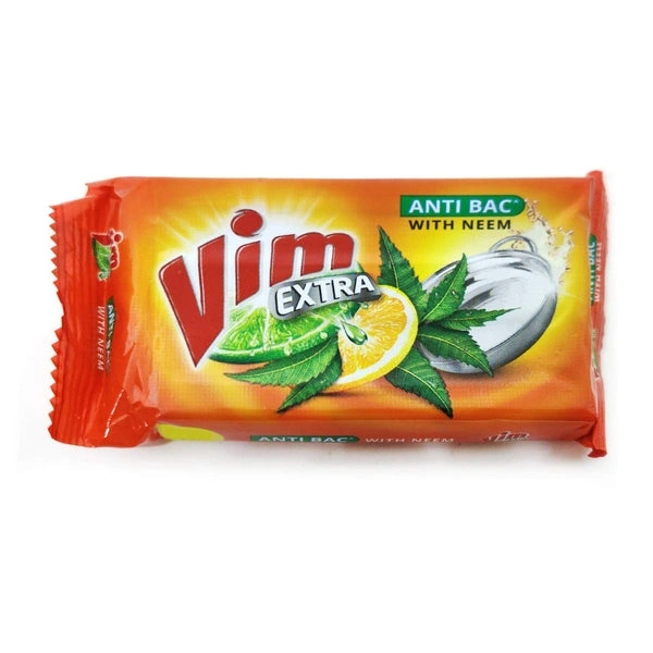 Vim Extra Neem Dishwash Bar 250 G - 250g