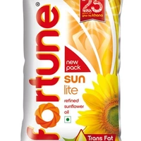 Fortune Sunlite Refined Sunflower Oil - 1 Ltr