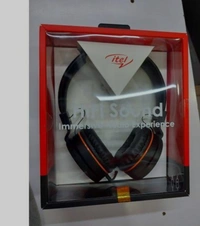 Hi Fi Sound Headphones  - Black