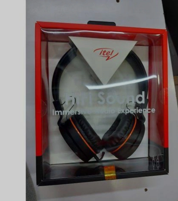 Hi Fi Sound Headphones  - Black