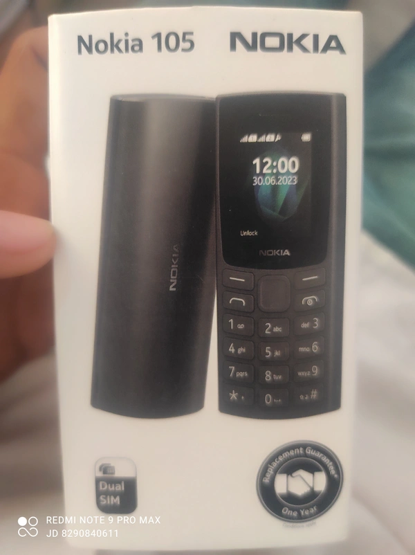 NOKIA 105 DUAL SIM  - Black