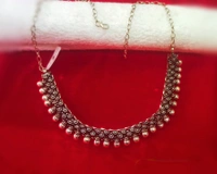 German Silver Choker Necklace 