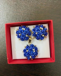 Korean Pendant Set - black