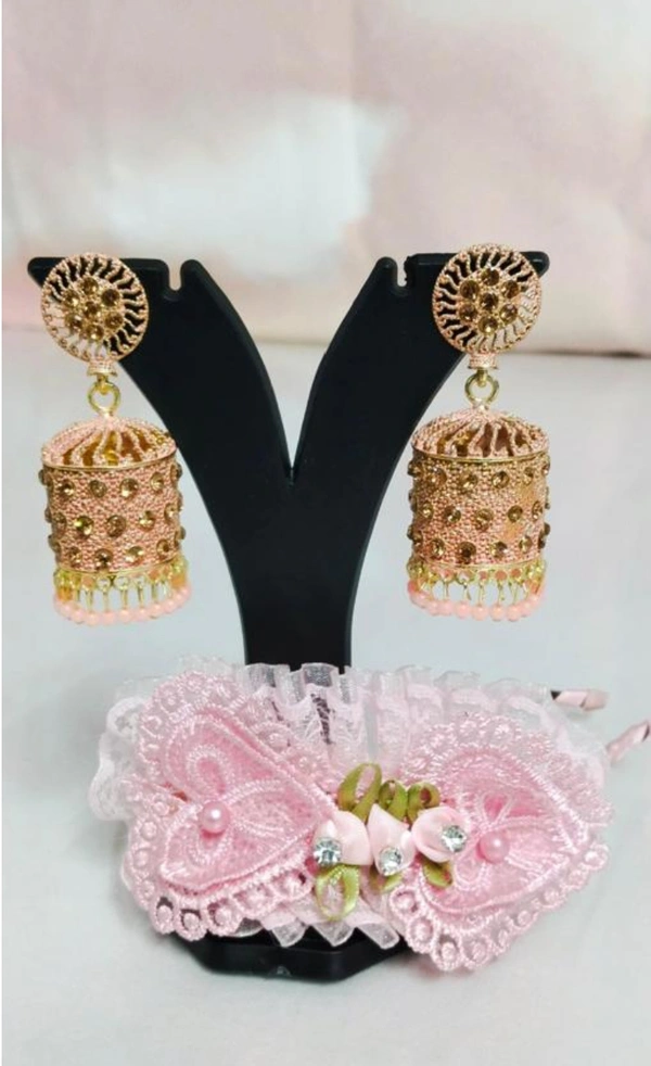 Krafter JHUMKA JH04 - Peach