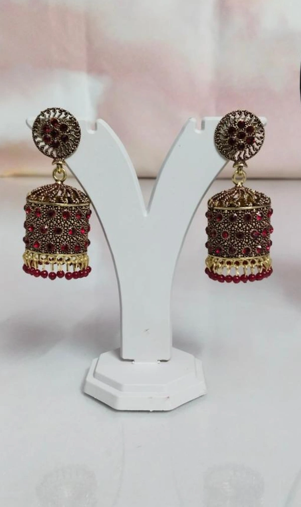 Krafter JHUMKA JH04 - Mahroon
