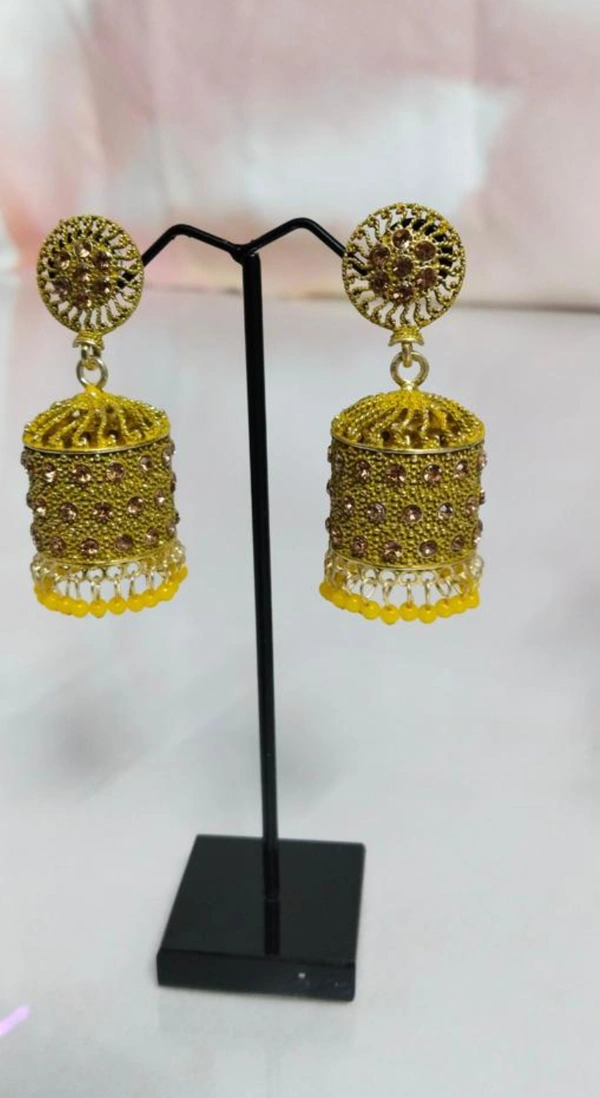 Krafter JHUMKA JH04 - yellow