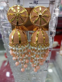 Jhumka Jh07 - Peach