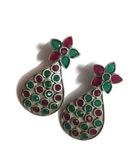 Replica Earring Afg08 - Pinkgreen