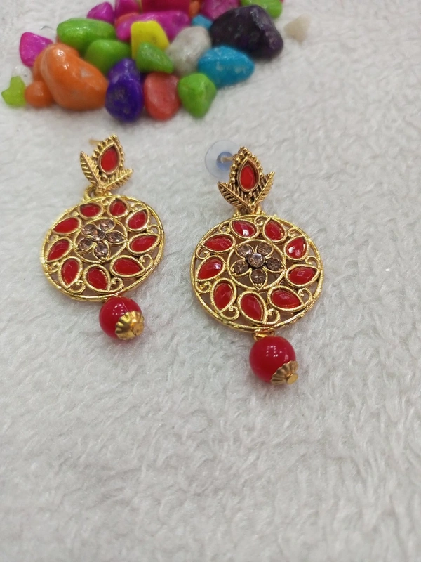 Small Earring Smer5 - Red