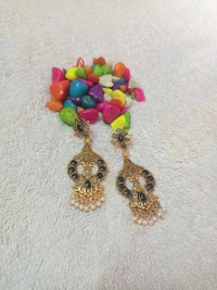 Small Earrings Smer6 - Red