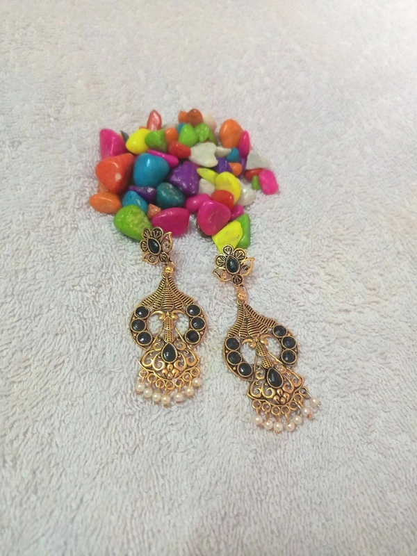 Small Earrings Smer6 - Red