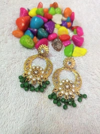 Small Earrings Smer9 - Red