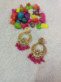 Small Earrings Smer9 - green
