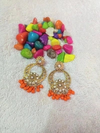 Small Earrings Smer9 - green
