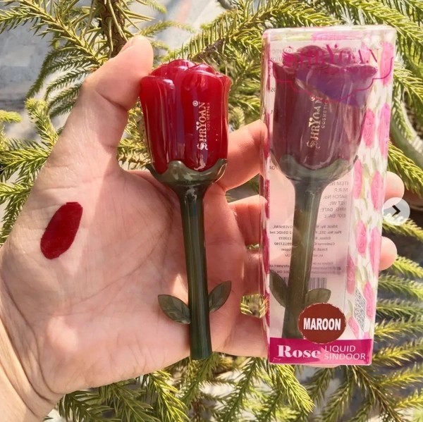 Shryoan Flower Sindoir - Red