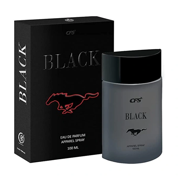 CFS  BLACK - TOP NOTES :  Aldehydes, Artemisia, Lavander, Mandarin Orange  HEART NOTES :   Cyclamen, Ginger, Seagrass, Jasmine  BASE NOTES :   Sandalwood, Musk, Guaicwood, Cedar