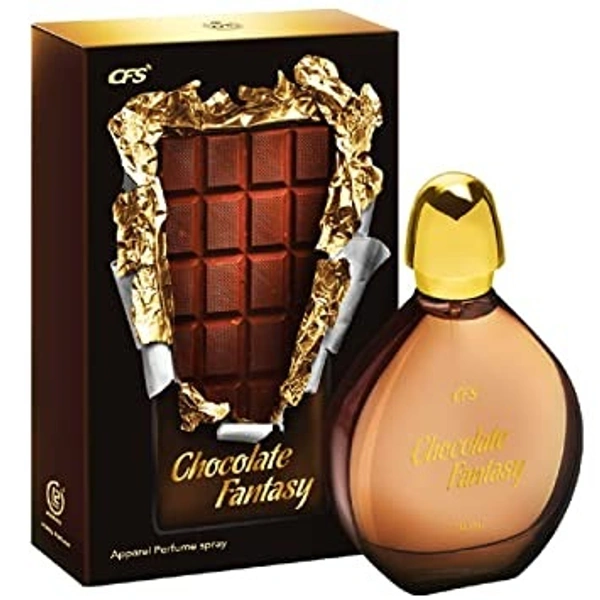 CFS CHOCOLATE FANTASY - TOP NOTES :  Pear, Ginger, Coriander, Cherry  HEART NOTES :   Basil, Red Pepper, Sage  BASE NOTES :   Amber, Patchouli, Dark Chocolate, Vanilla
