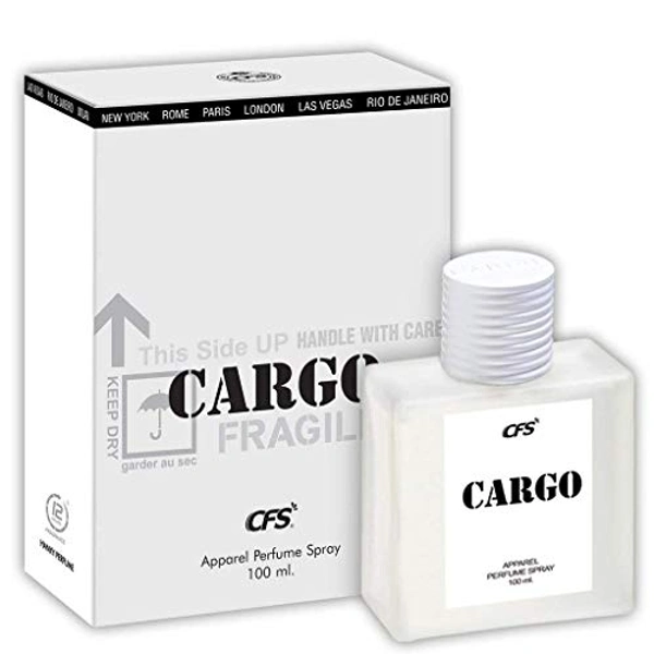 CARGO WHITE - TOP NOTES :  Mandarin, Lavander, Lemon, Bergamot  HEART NOTES :   Cardamom, Jasmine, Rose, Anise  BASE NOTES :   Sandalwood, Patchouli, Wormwood, Amber