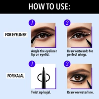 Blue Heaven Kajal Liner Duo With Free Liquid Sindoor 