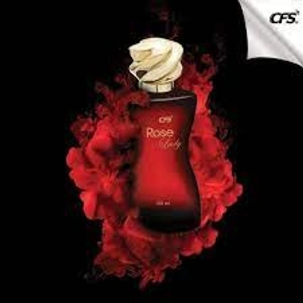 CFS ROSE LADY - TOP NOTES :  Tea Rose, Geranium, Violet Leaf  HEART NOTES :   Rose Damascus, Lily, White Rose  BASE NOTES :   Amber, Vanilla, Patchouli