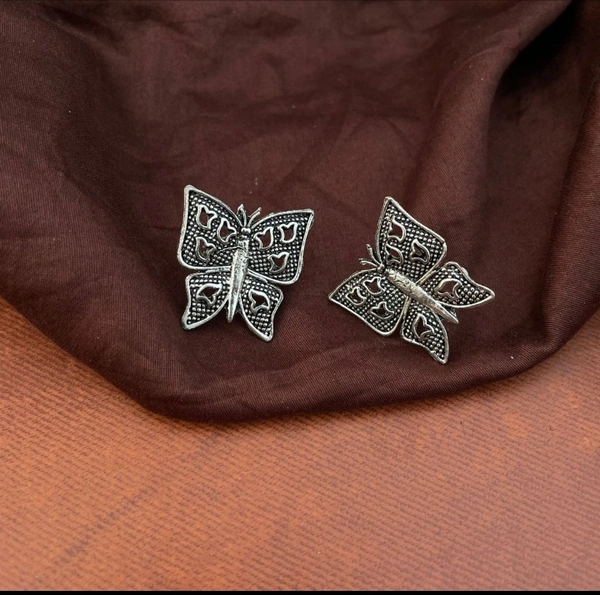 Butterfly Stud Tp7 - Silver